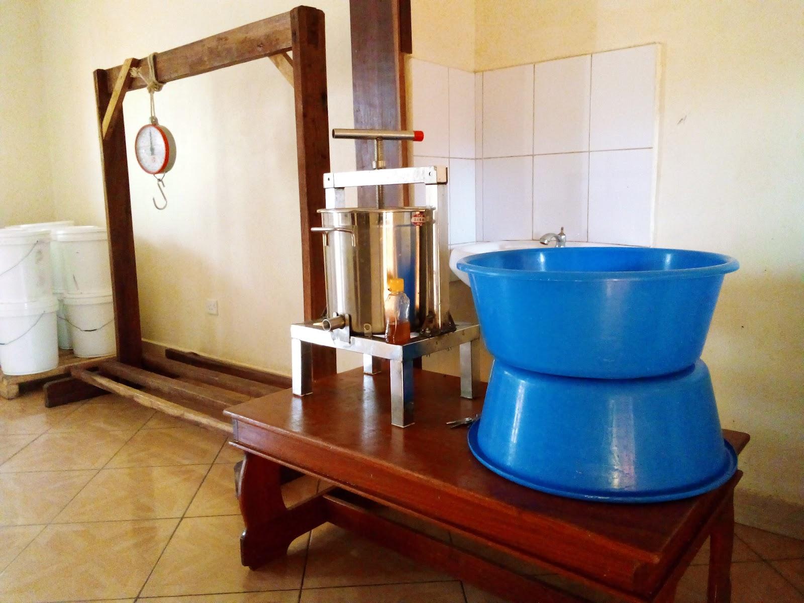 Bottling process of honey